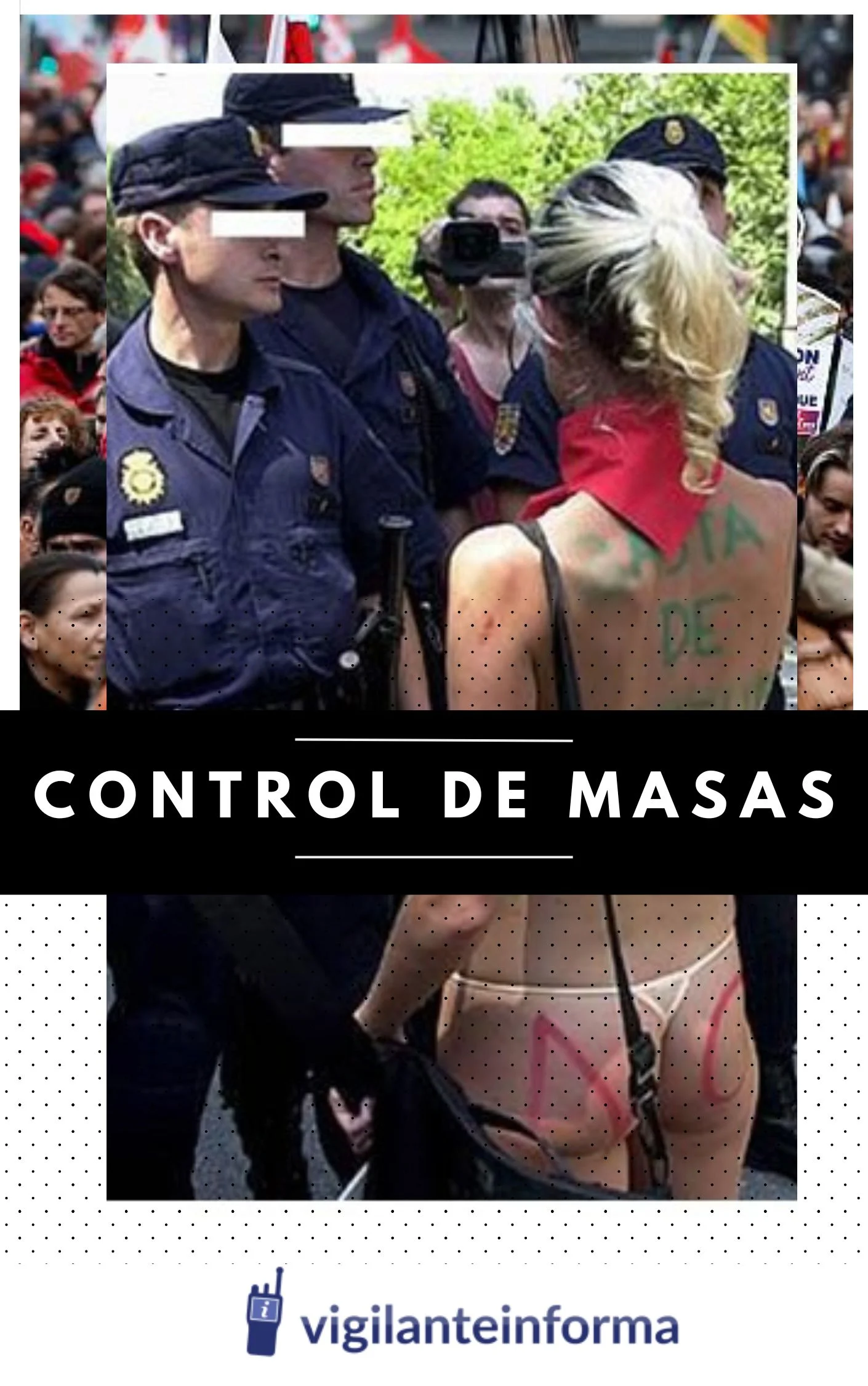 Portada de Control de masas