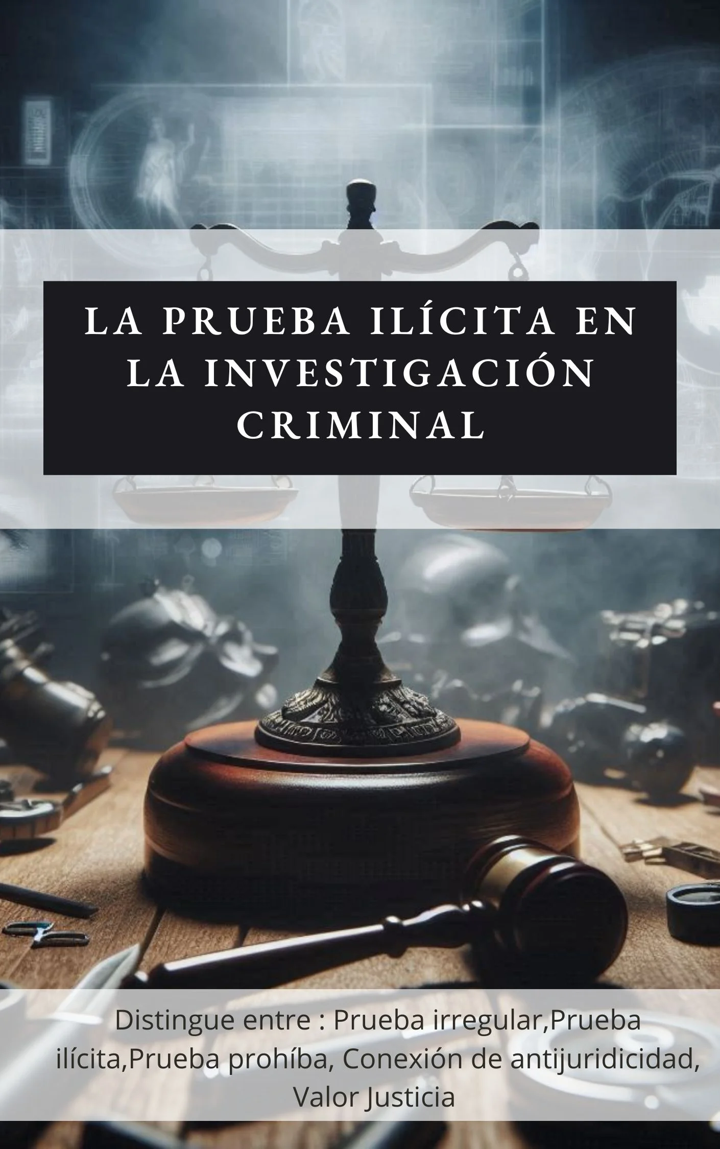 Portada de Prueba ilícita e investigación criminal