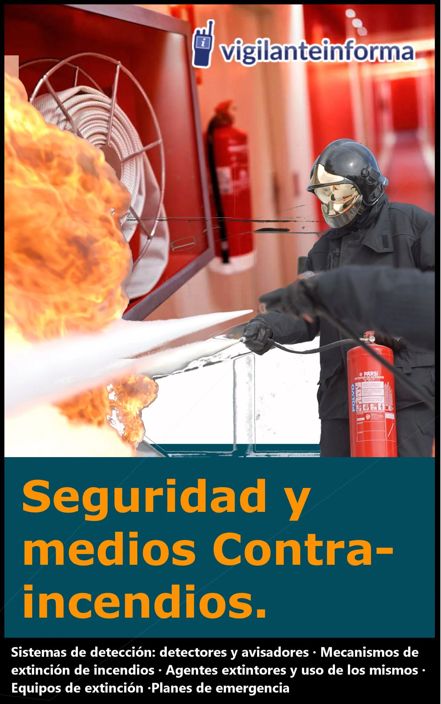 Portada de Seguridad y medios contra incendios